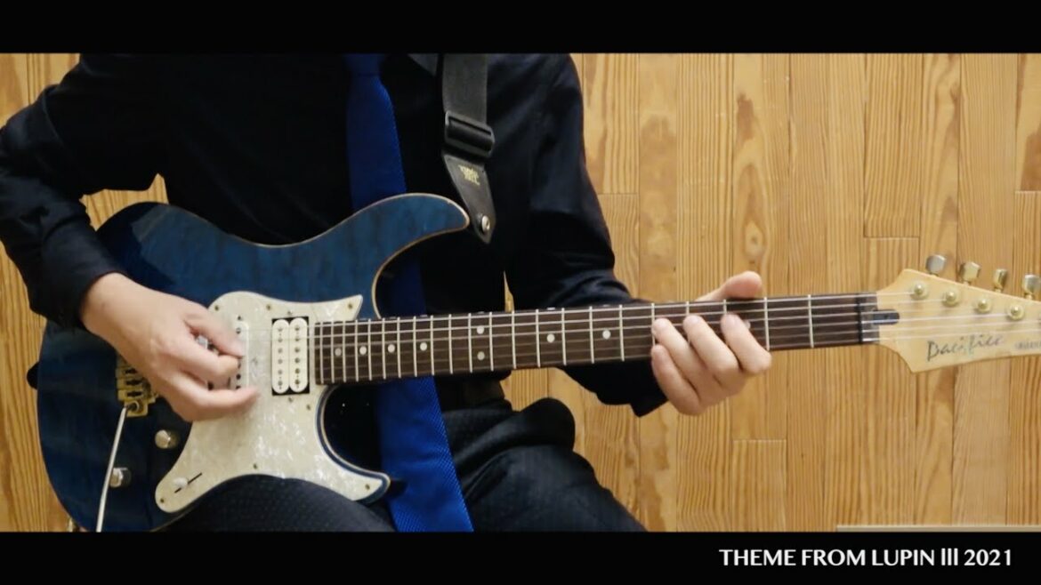 【Official】THEME FROM LUPIN Ⅲ 2021 Guitar performance by Satoshi Izumi | ルパン三世のテーマ 2021