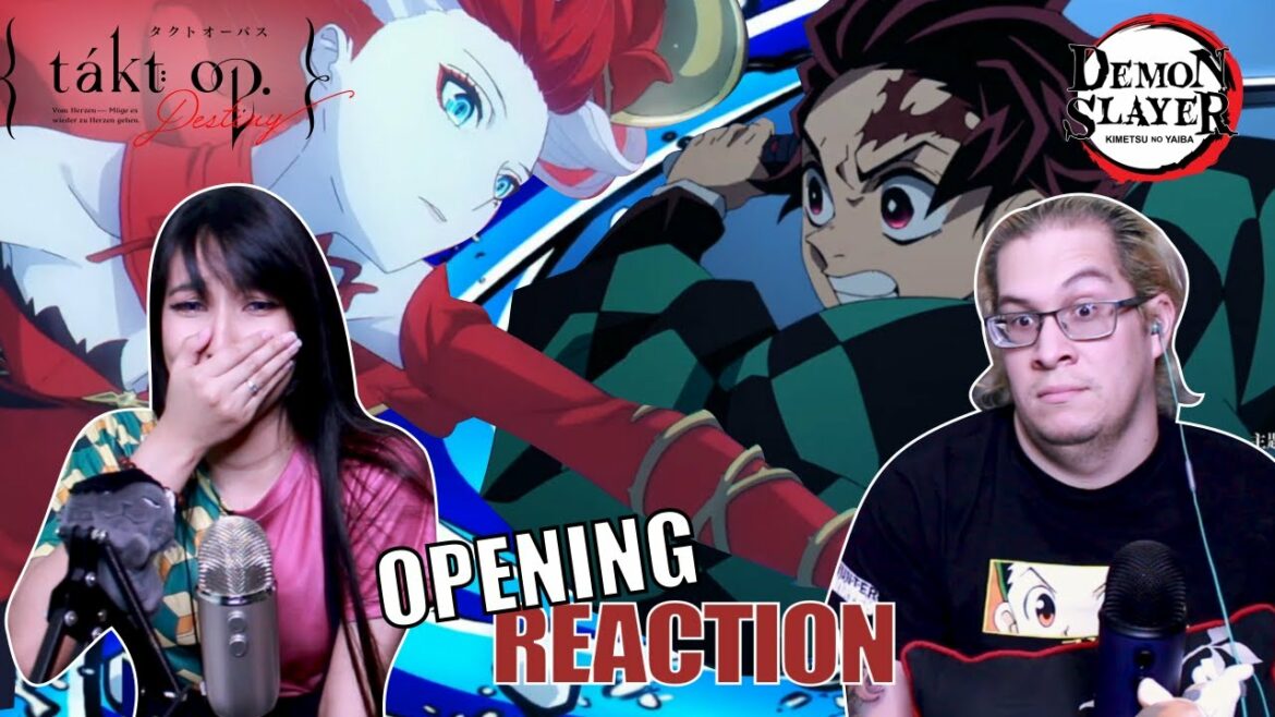 GORGEOUS! ๐ | Demon Slayer Mugen Train Arc & takt op Destiny Opening Reaction
