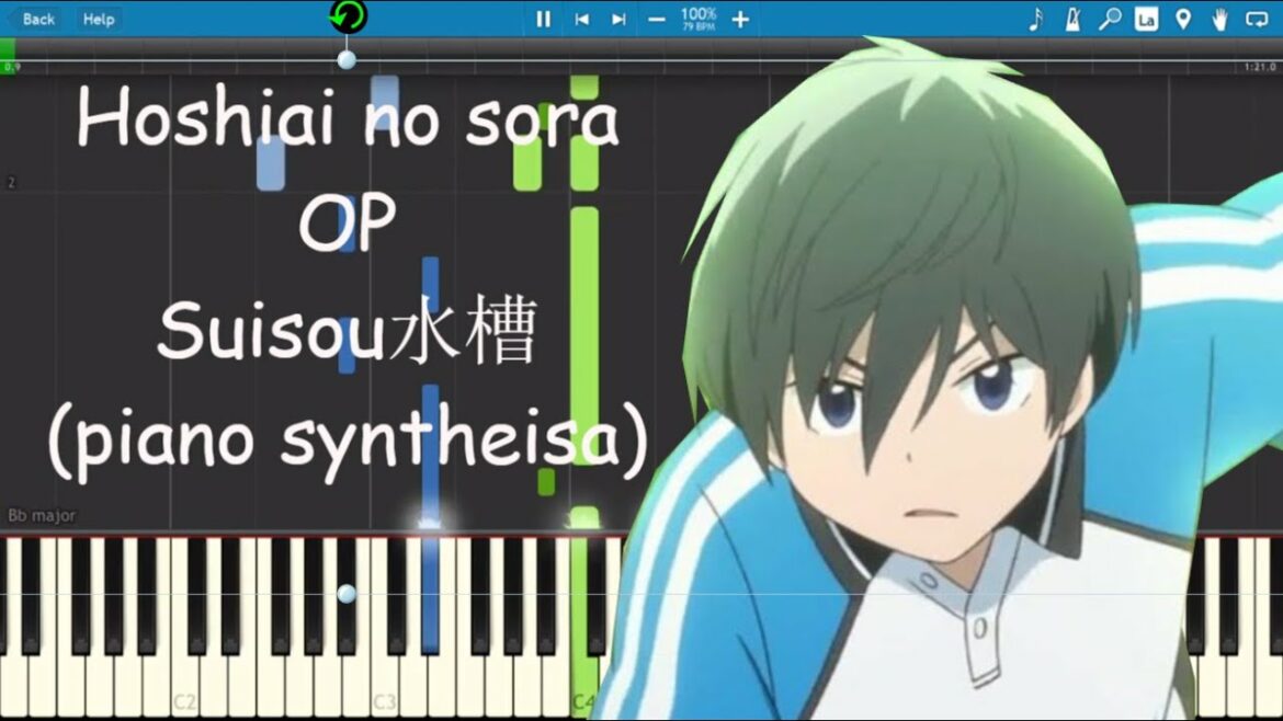 Suisou水槽 – Hoshiai no Sora 星合の空 OP (piano synthesia)