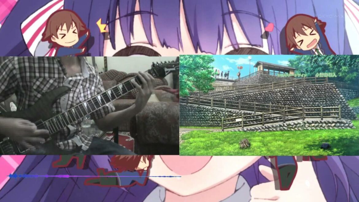 【TAB】【のうりん OP】"秘密の扉から会いに来て" Guitar Cover ギターを弾いてみた