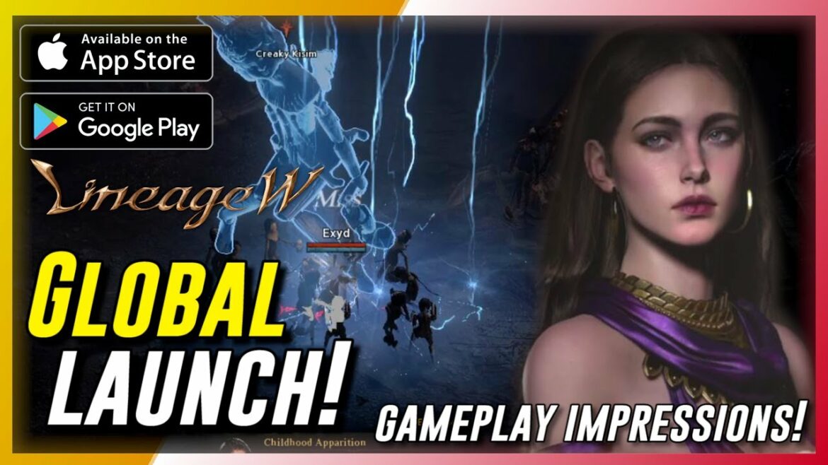 Lineage W – Global Launch Gameplay | First Impressions (Android/IOS)