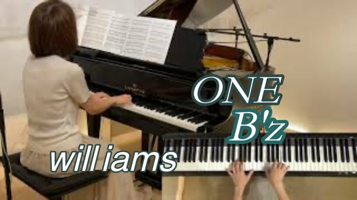 【ONE /B'z  ピアノ】劇場版名探偵コナン『世紀末の魔術師』主題歌  2002年