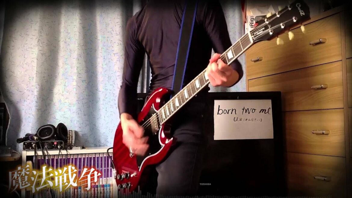 【ベース&ギター】魔法戦争ED「Born to be」 弾いてみた(full)