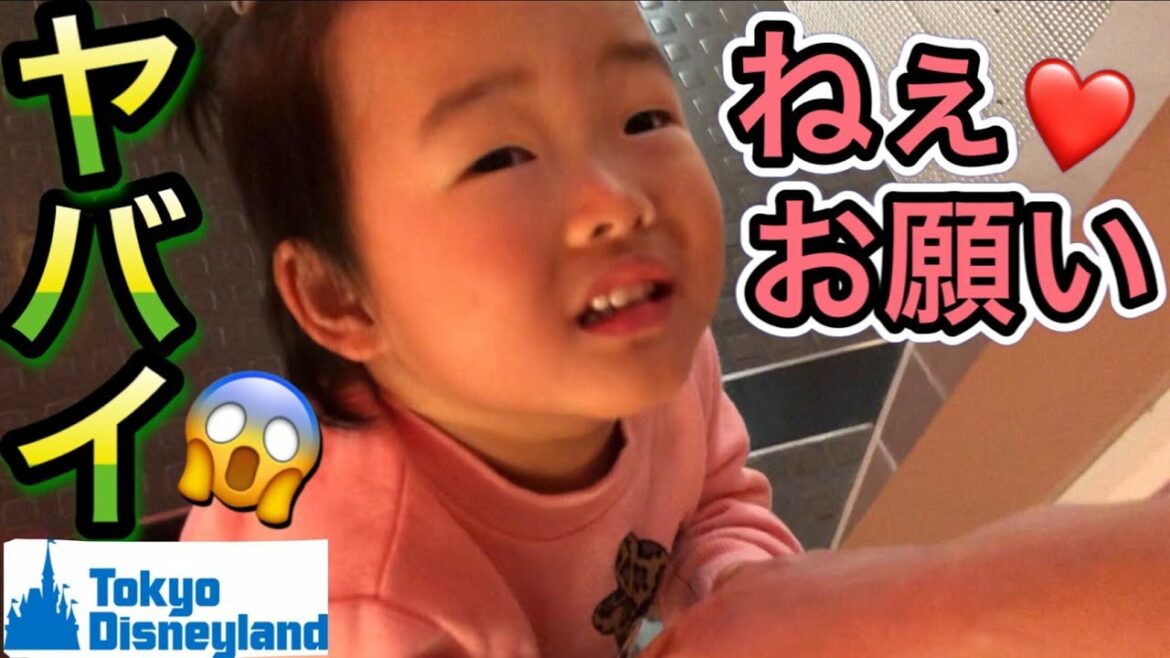 スーパーベビーの可愛いおねだりに負けてディズニーランドで悪いことをしてしまいました…
