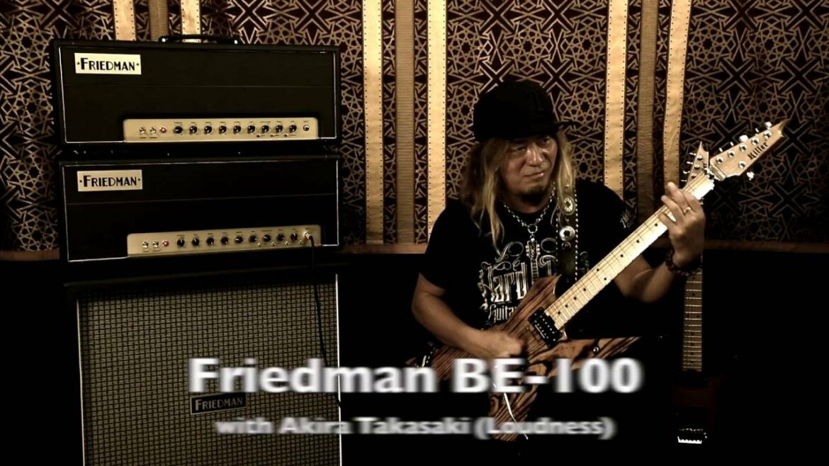 Friedman BE-100 with Akira Takasaki (Loudness)