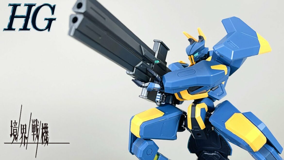 11/13発売【境界戦機】HG 1/72 メイレスジョウガン AMAIM アメイン サンプルレビュー