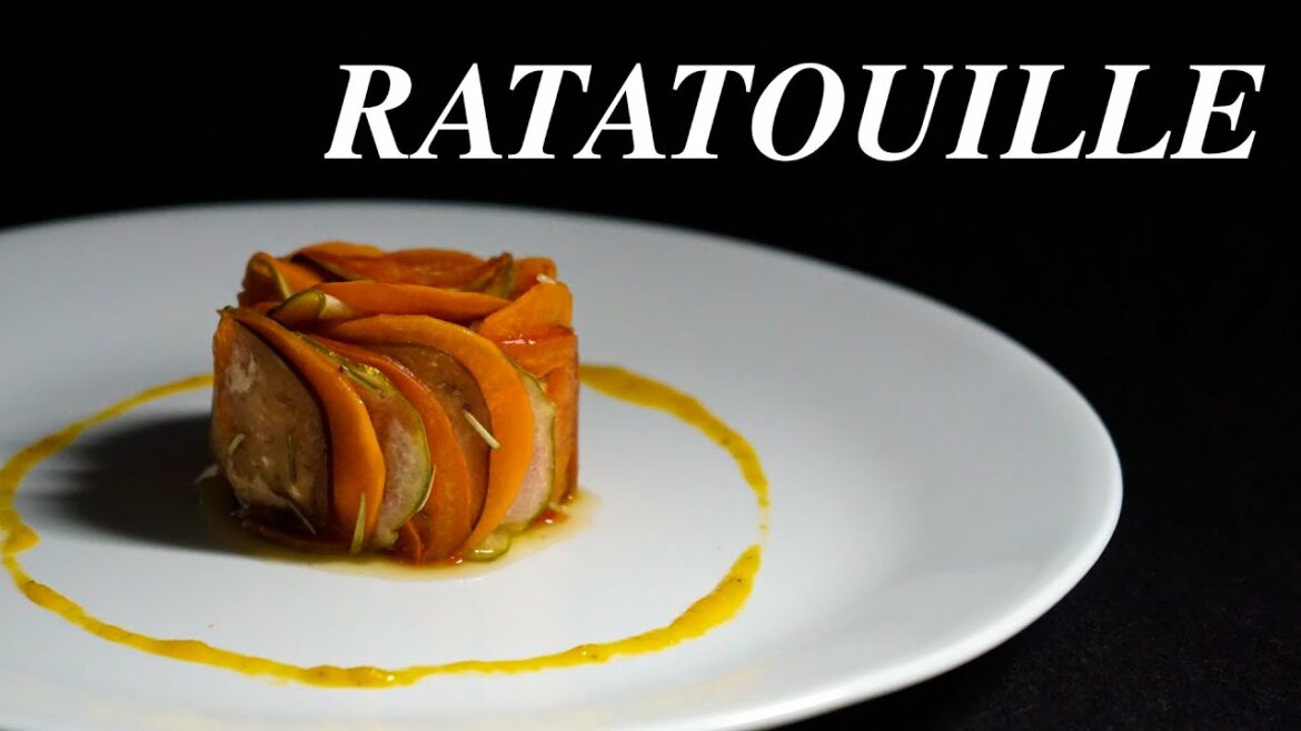 【レミーのおいしいレストラン】ラタトゥイユ Pixar style RATATOUILLE