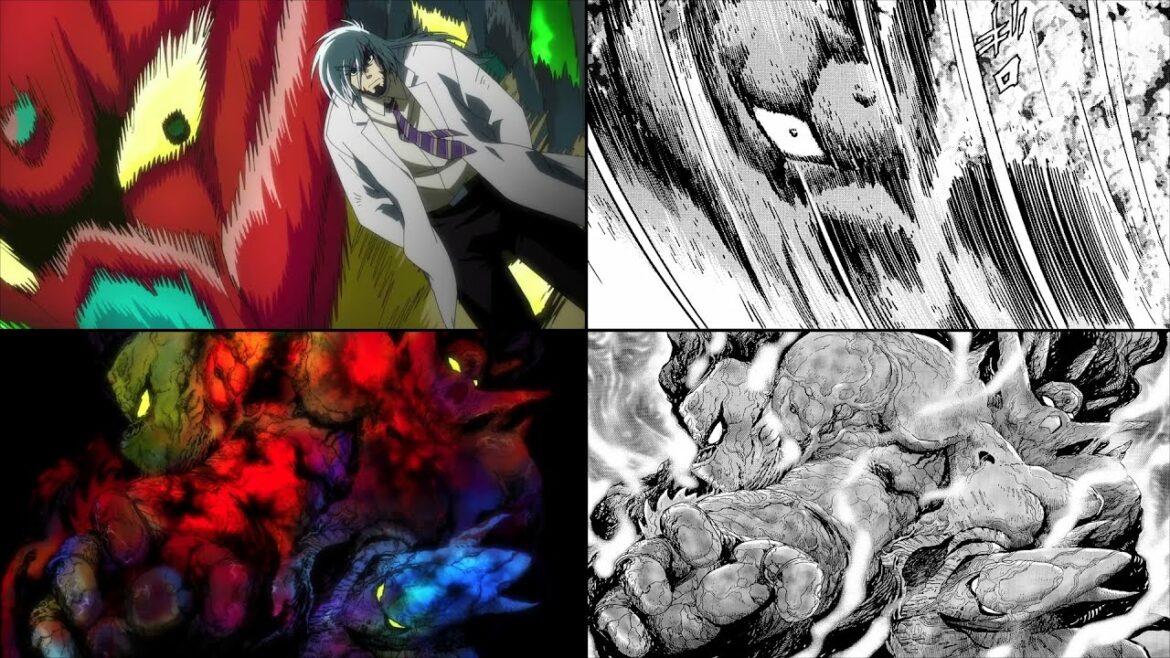 SHIN GETTER DRAGON COCOON (ARC MANGA ANIME COMPARISON) l 真ゲッタードラゴン繭 (ゲッターロボ アーク + 真ゲッターロボ 漫画アニメ比較)