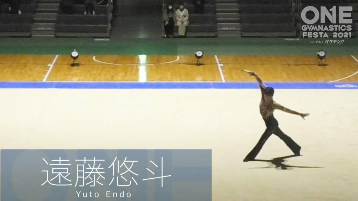 【ONE GYMNASTICS FESTA 2021 feat. アニメ バクテン!! 】シロ高回:遠藤悠斗 クラブ【男子新体操】