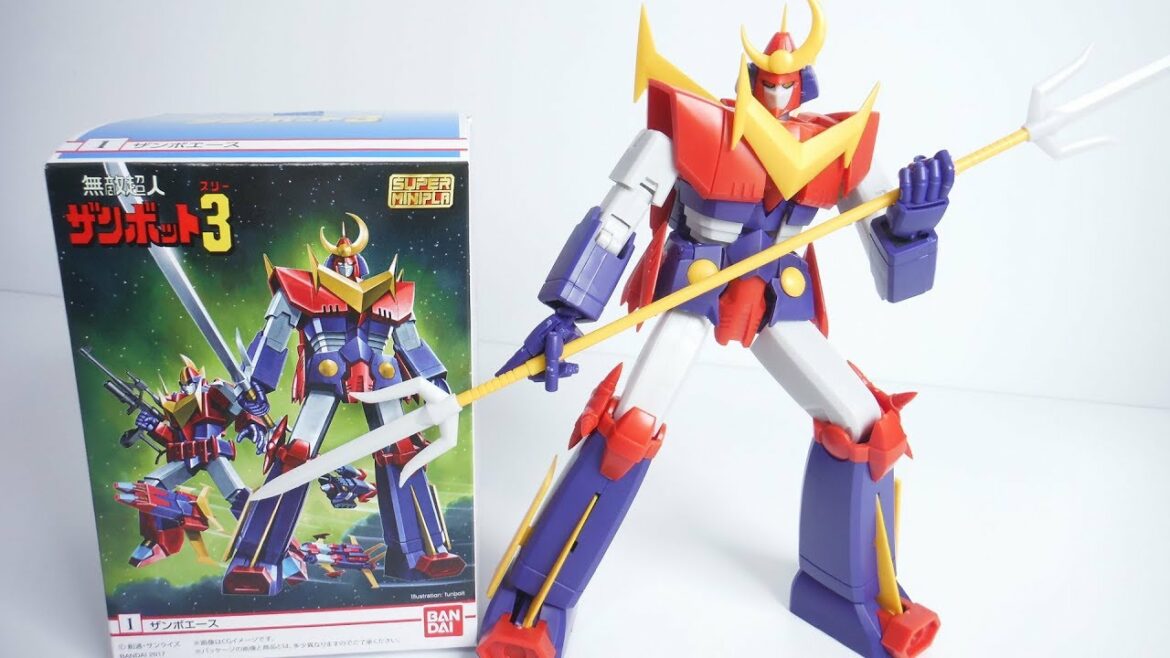 『組立Ver.』 Super Mini-pla Zambot 3 全4種 開封 スーパーミニプラ 無敵超人ザンボット3 食玩 Japanese candy toys