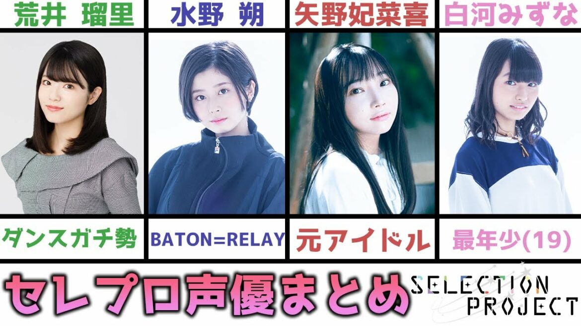 セレプロ声優「9-tie」のプロフィール情報まとめ【SELECTION PROJECT】