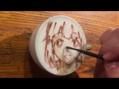 ラテアート【ランウェイで笑って】