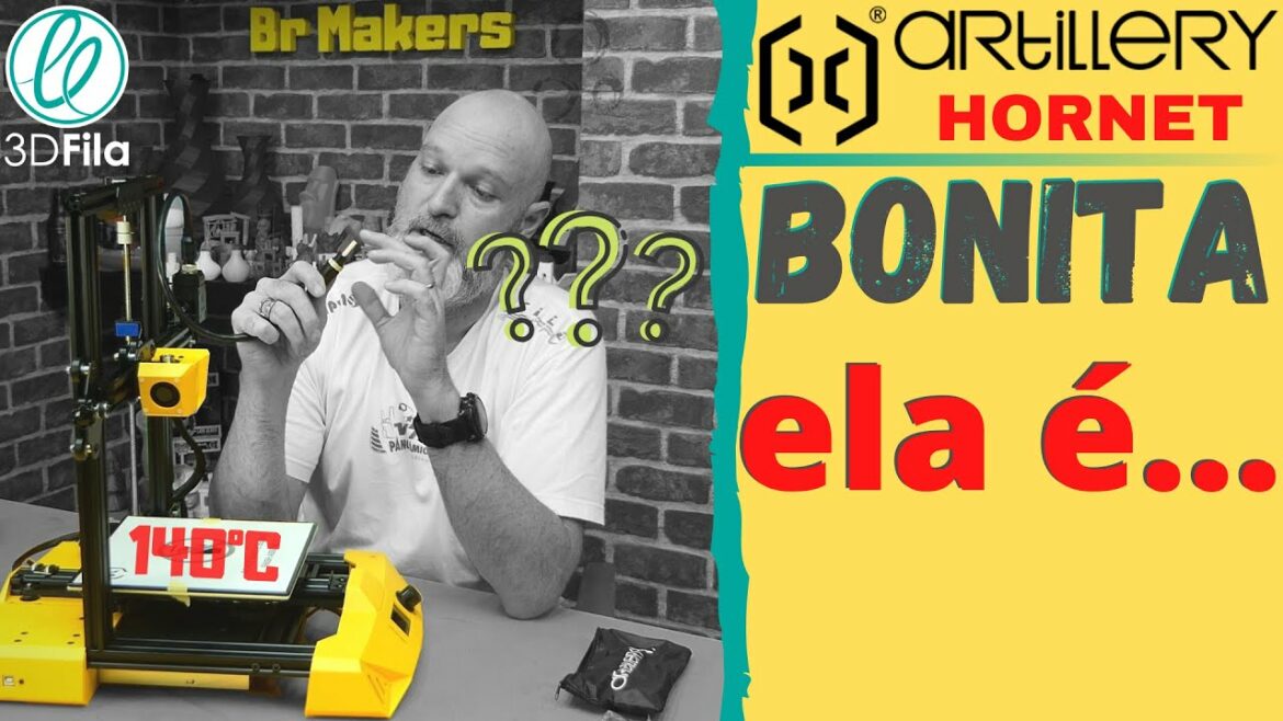 Artillery Hornet – Impressora 3D bem BONITINHA | Unboxing |