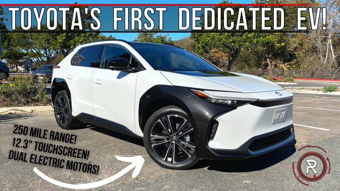 The 2023 Toyota bZ4X Limited Is An Oddly Named All-Electric SUV From Japan