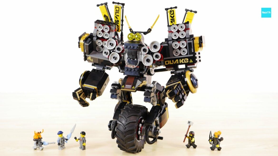 レゴ ニンジャゴー ザ ムービー コールのクラッシャーメカ 70632 / LEGO Ninjago Movie Quake Mech 70632 Speed Build & Review