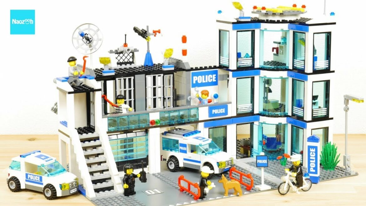 レゴ シティ 警察署 ポリスステーション 7498 セット説明 7:55~ / LEGO CITY Police Station 7498