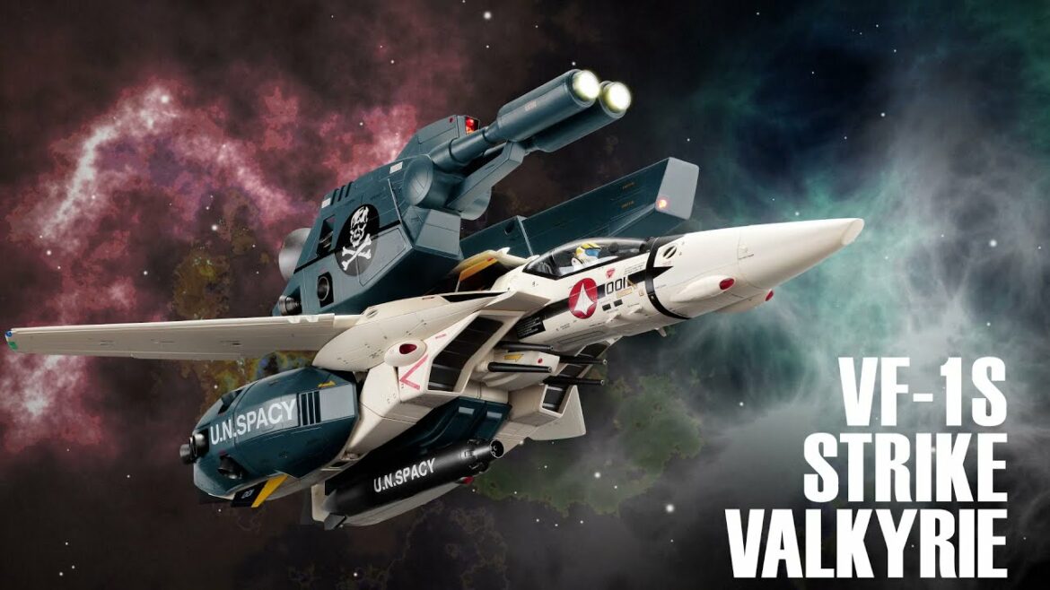 【延長告知】超時空要塞マクロス VF-1 VALKYRIE VF-1 バルキリー ダイキャストギミックモデルをつくる – 「VF-1S ストライクバルキリー」