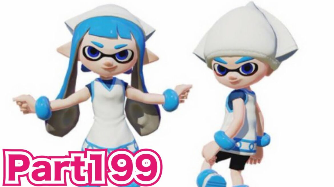 スプラトゥーン(Splatoon)を実況プレイ!part199 侵略イカ娘コラボ!イカ娘JKコスプレがめっちゃ可愛い!