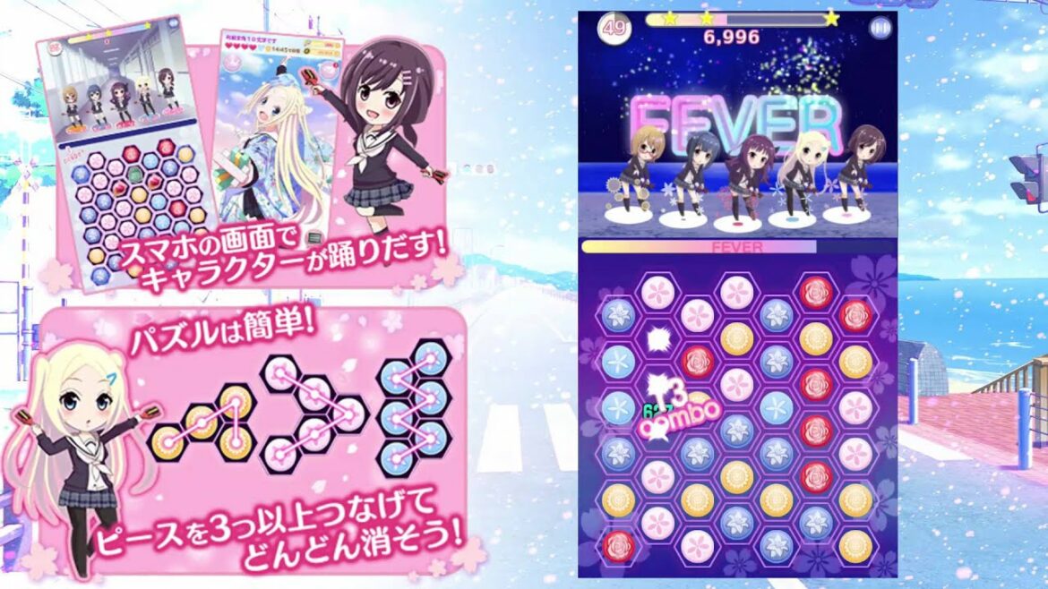 ハナヤマタ よさこいパズル! PV