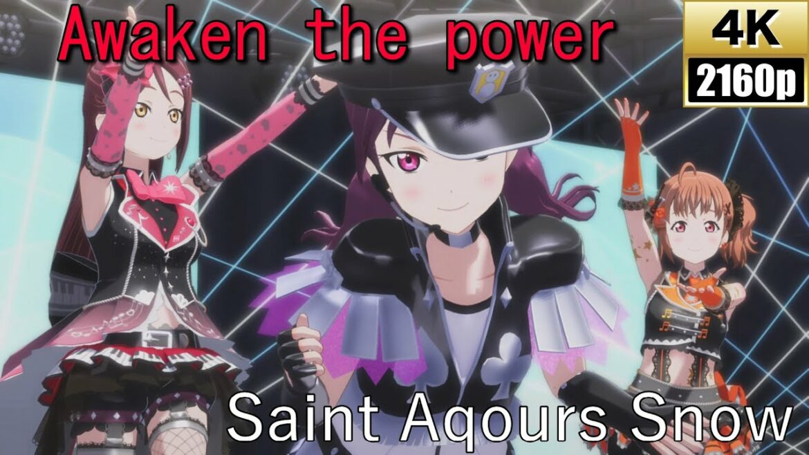 Saint Aqours Snow「Awaken the power」衣装:ファンクション・ロック2【PS4 4K】LoveLive!スクフェスAC