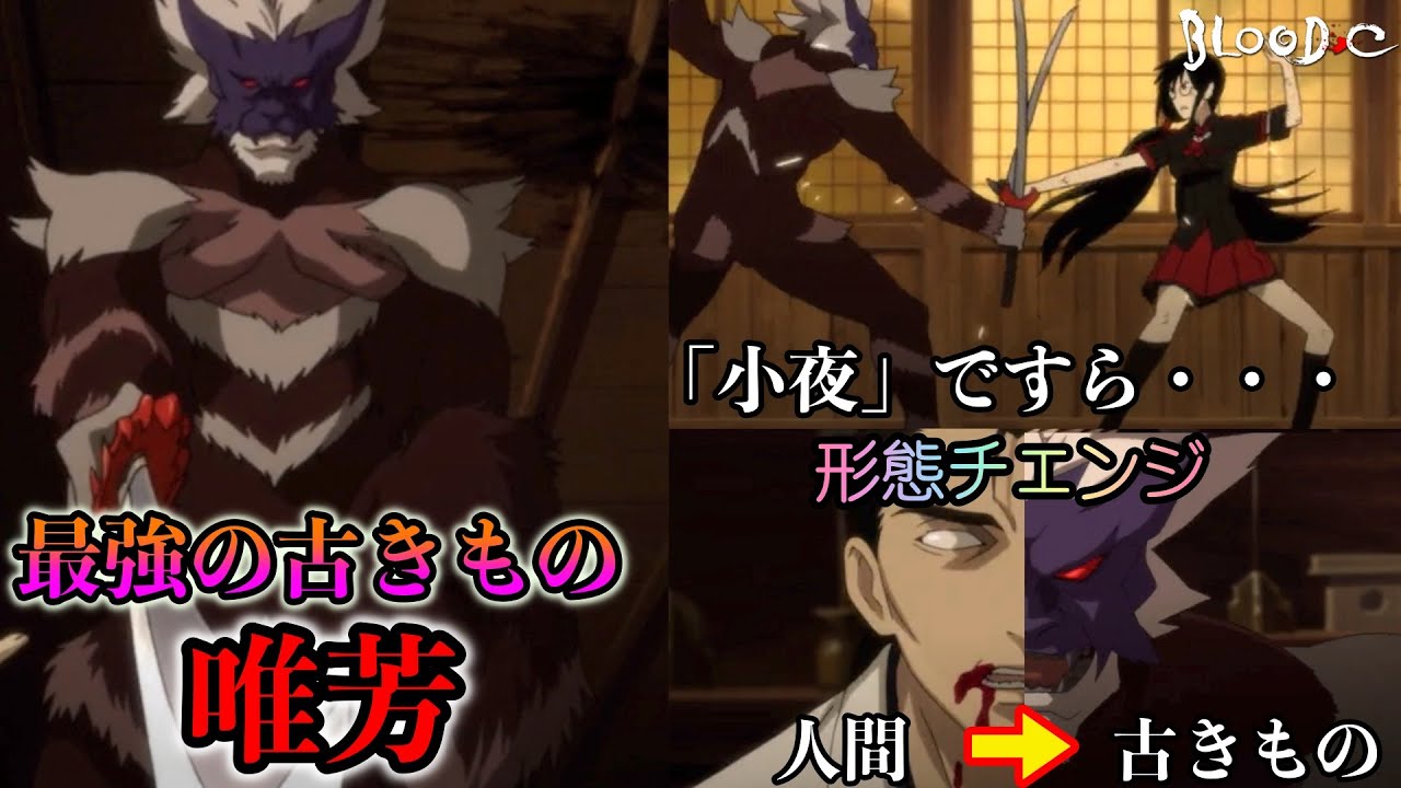 Blood C 作中最強の古きもの 人間とのハイブリッド 唯芳 １２話 ブラッドシー Anime Wacoca Japan People Life Style
