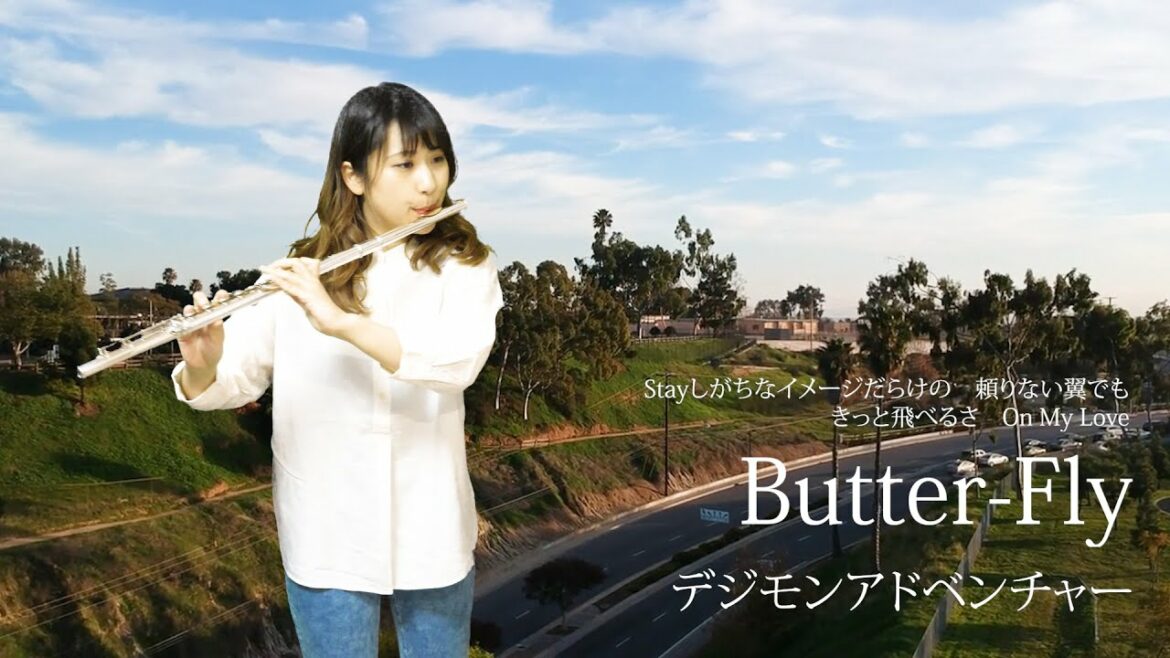 【フルート】Butter-Fly/デジモンアドベンチャー【演奏してみた】FLUTE