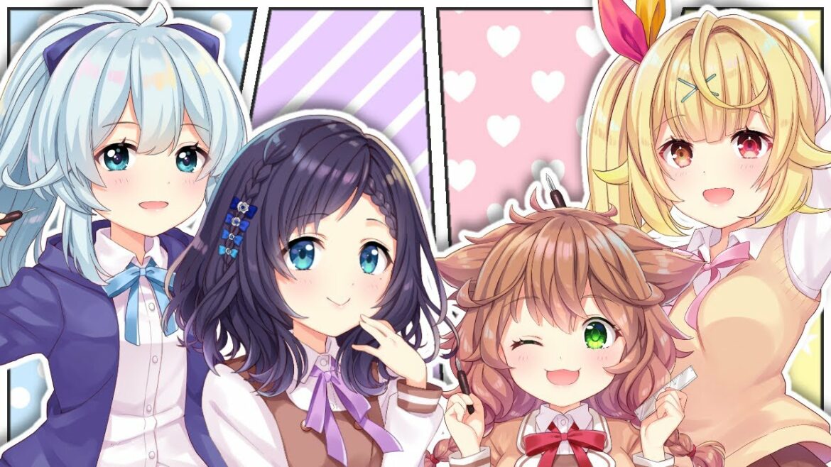 Memories/相羽ういは&星川サラ&雪城眞尋&童田明治【こみっくがーるずOP 歌ってみた】