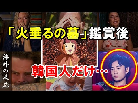 【海外の反応】アメリカ留学中、「火垂るの墓」鑑賞後に韓国人が発した言葉に号泣していた米国人がブチ切れた!【世界のJAPAN】