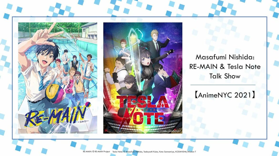 Masafumi Nishida: RE-MAIN and Tesla Note Talk Show at Anime NYC 2021