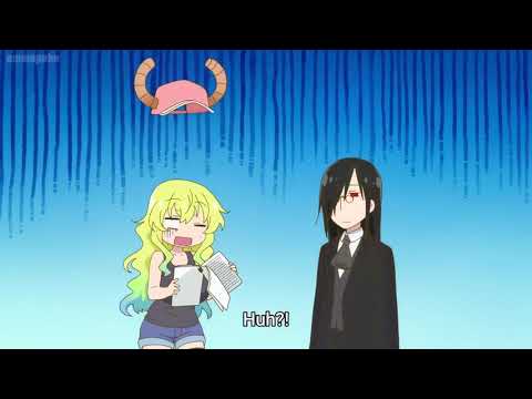 小林さんちのメイドラゴンs Lucoa gave Fafnir a loving gaze Kobayashis Dragon Maid S