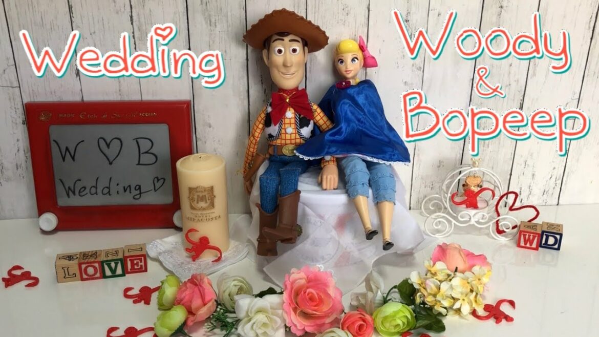 【披露宴】トイストーリーのウッディとボーピープの結婚式がガチ感動【Wedding】