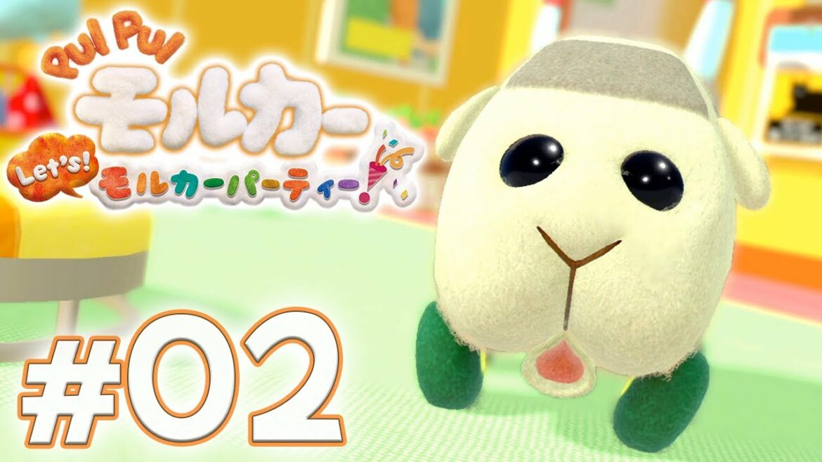 モルカーで遊ぶミニゲームが結構おもしろい『PUI PUI モルカー Let's!モルカーパーティー!』を実況プレイpart2