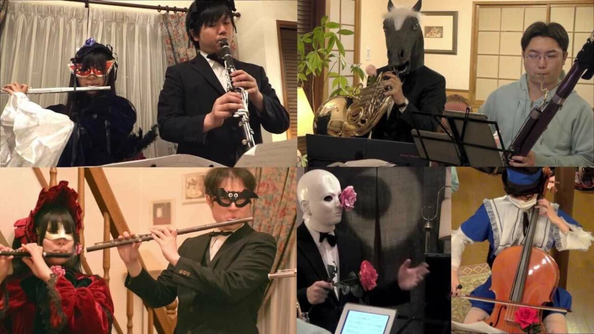 【木管合奏】メドレー序曲『ローゼンメイデン』【おたクインテット】