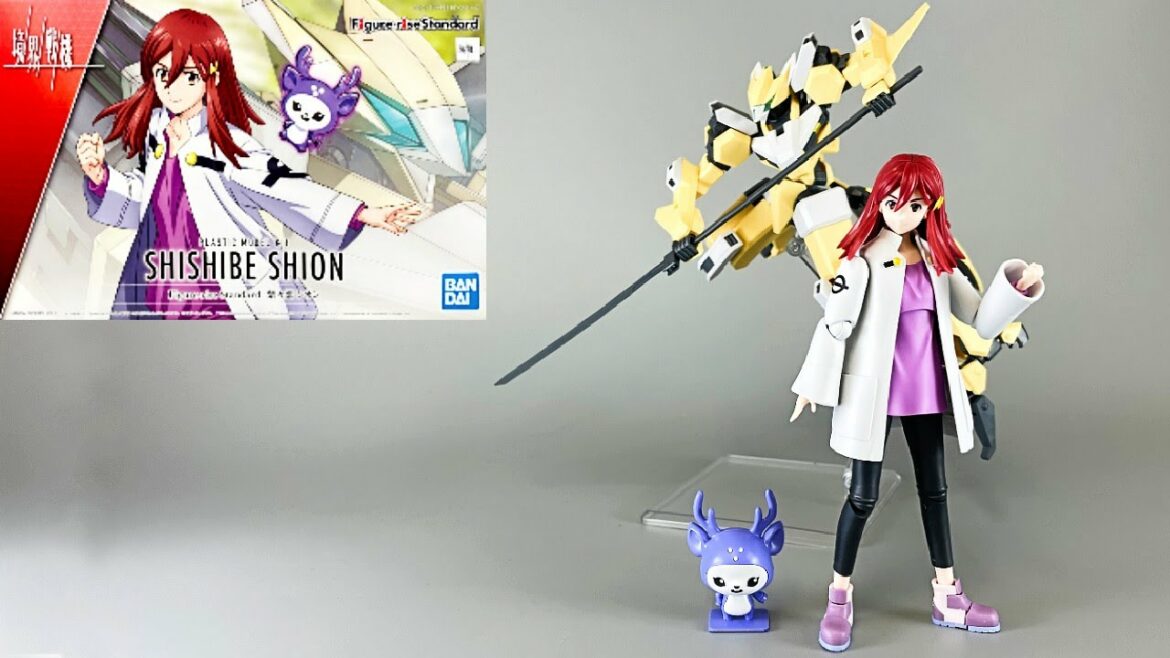12/18発売【境界戦機】Figure-rise Standard 紫々部 シオン 美少女プラモ サンプルレビュー