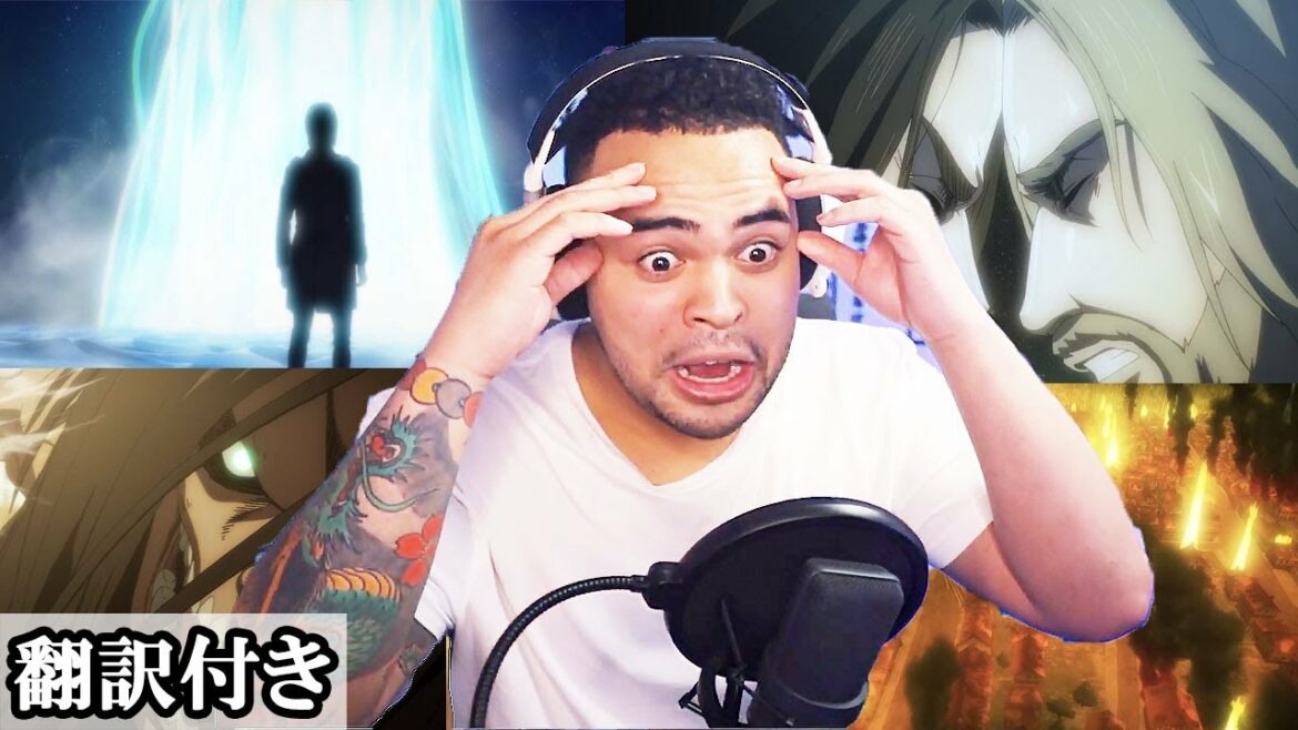 「進撃の巨人」The Final Season Part 2 PV第2弾を見て大興奮するアメリカ人ニキのリアクション 【海外の反応】