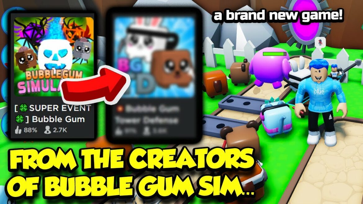 From The CREATORS Of BUBBLE GUM SIMULATOR Comes A NEW GAME… (Roblox)