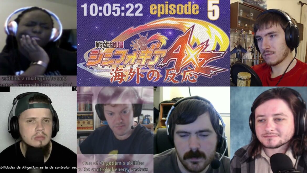 戦姫絶唱シンフォギアAXZ 5話 海外の反応/Senki Zesshou SymphogearAXZ Episode 5 Reaction Mashup