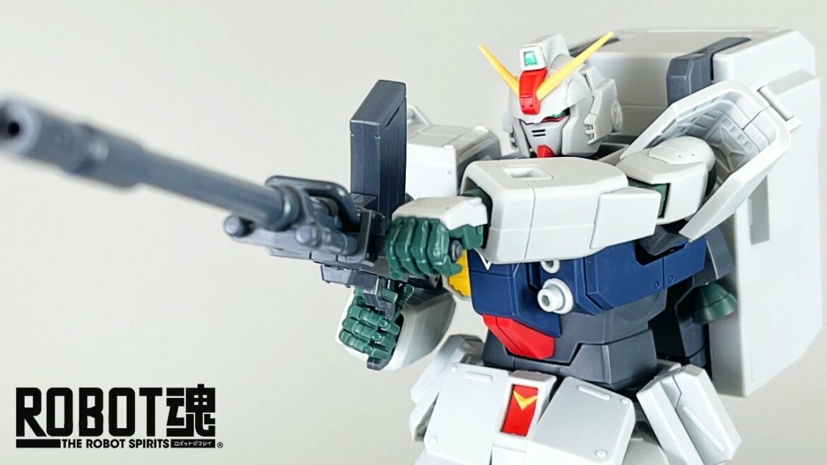 【原作そのまま!】ROBOT魂 <SIDE MS> RX-79(G) 陸戦型ガンダム ver. A.N.I.M.E. 機動戦士ガンダム 第08MS小隊 サンプルレビュー
