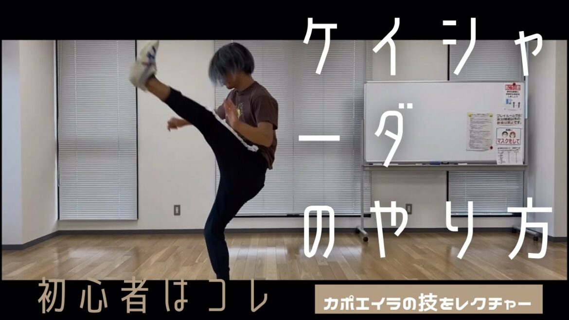 【オッドタクシーで使われた】ケイシャーダ(カポエイラの蹴り技)の説明
