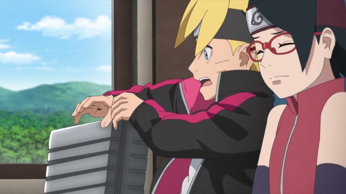 Boruto: Naruto Next Generations//Mugino Commits Suicide To Hold Off The Enemy