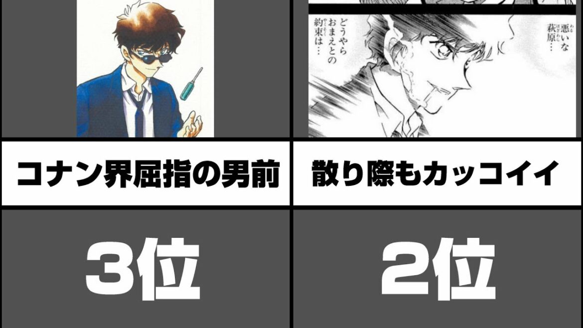 名探偵コナンの松田陣平のカッコ良過ぎる魅力ランキング【アニメ比較】