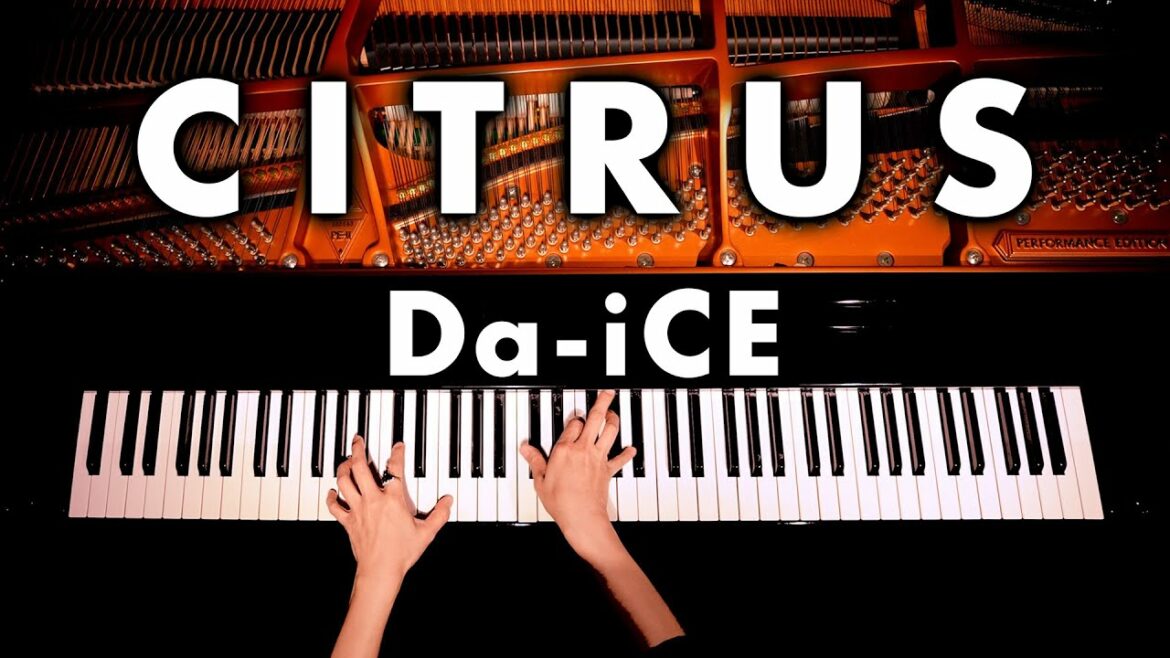 「CITRUS」Da-iCE【楽譜あり】耳コピピアノで弾いてみた「極主夫道」主題歌 – CANACANA