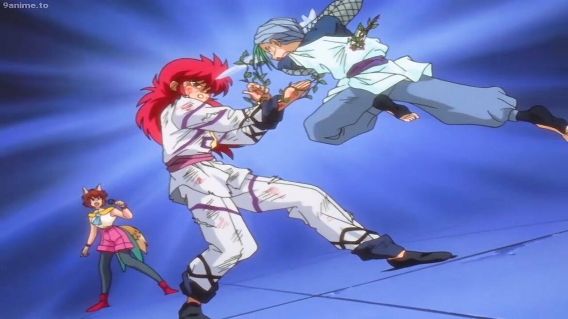 幽☆遊☆白書 最高の瞬間 #54 蔵馬無惨! 死の化粧 || Yuu☆Yuu☆Hakusho 1994 HD