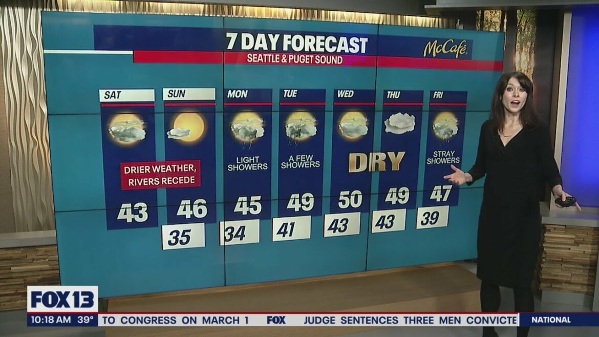 Weather is drying out, but conditions remain very dangerous | FOX 13 Seattle
