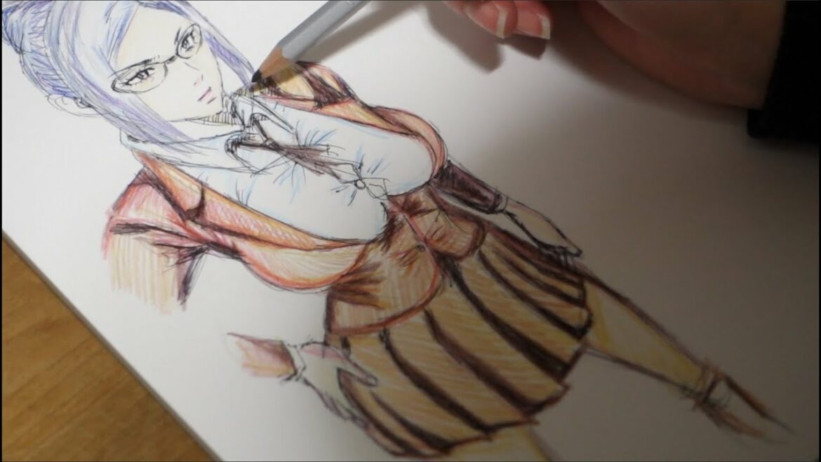 監獄学園(プリズンスクール) 白木芽衣子を描いてみた! Drawing Meiko Shiraki from Prison School