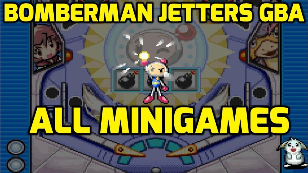 Bomberman Jetters Game Collection ボンバーマンジェッターズ ゲームコレクション (GBA) – All Minigames