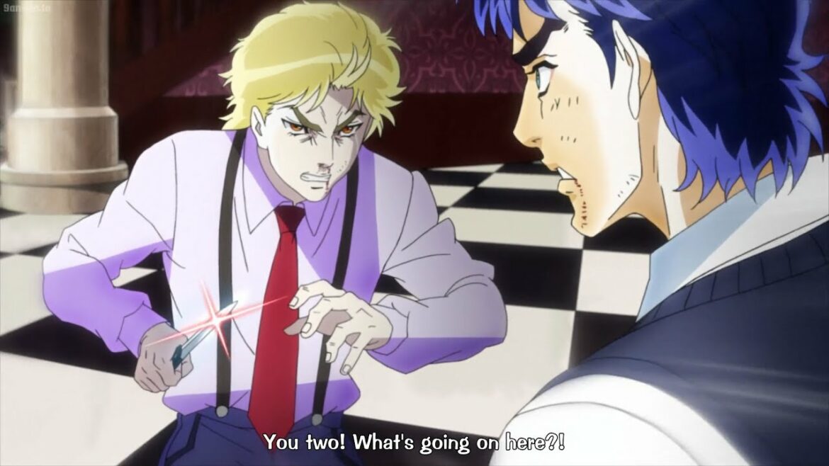 ジョジョの奇妙な冒険 – ディオはマスクを盗んで、ジョジョの父を暗殺することを計画している / Anime HOT