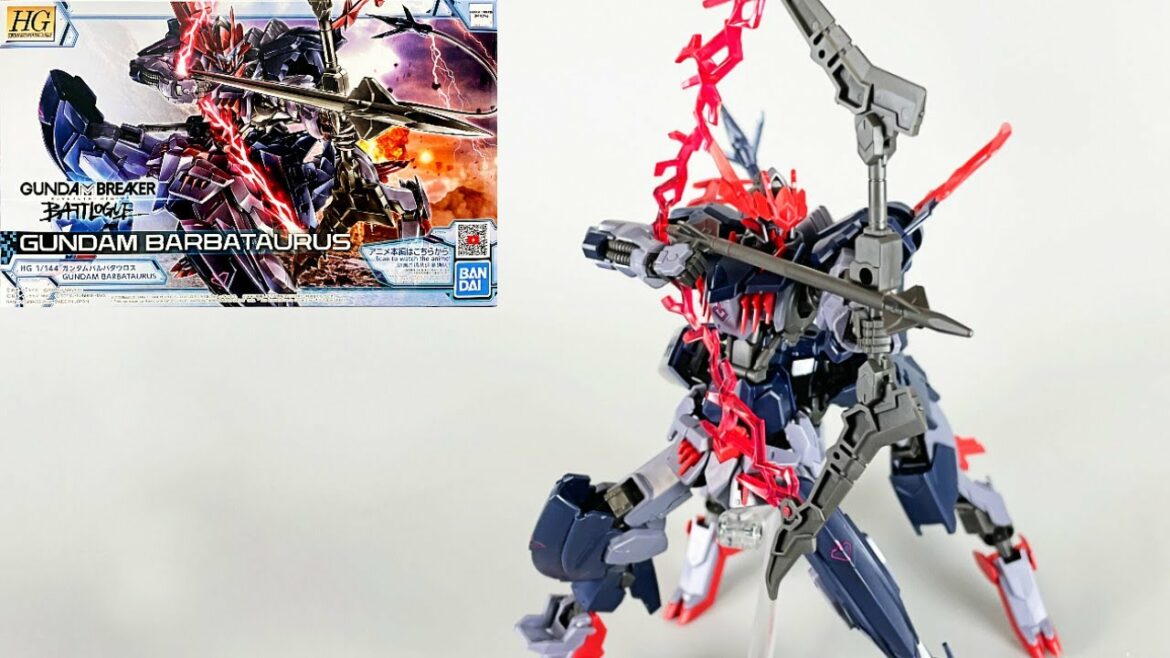 1/15発売【ガンダムフレーム2基分!人馬一体の大胆構造】HG 1/144 ガンダムバルバタウロス ガンダムブレイカーバトローグ/GUNDAM BARBATAURUS