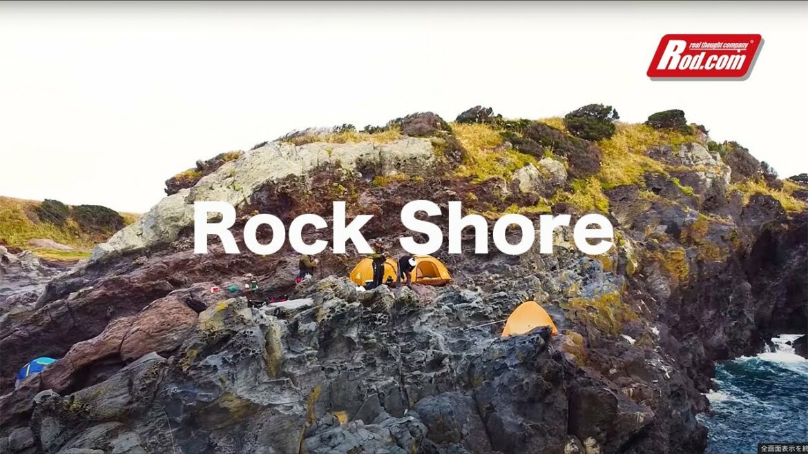 #61 真冬の爆時化の磯でロックショア釣りキャンプしてきました