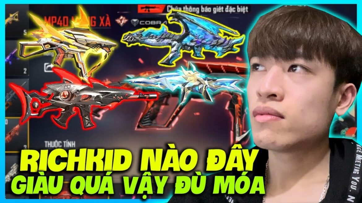 HÙNG AKIRA BẤT LỰC KHI ĐỤNG NHẦM NICK CỦA RICHKID TỰ MÌNH MUA 4 SKIN NÂNG CẤP LV7 NHÀ TOÀN SÚNG XỊN